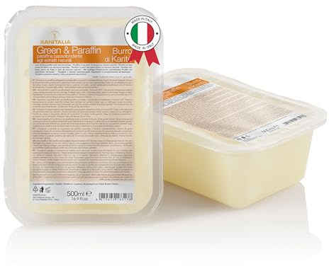 Parafina para Manos y Pies Boston Tech® | Rehabilitación Antioxidante + Tratamiento artritis y artrosis + Hidrata + Nutre | Pack 2 bloques X 500gr c/u