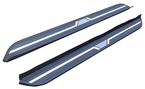 2 Pièces Pédale Latérale De Porte pour Jaguar F Pace F-Pace 2016 2017 2018 2019 2020 2021 2022-2023 Marchepied Nerf Bar Jupes Latérales Diffuseur À Bascule