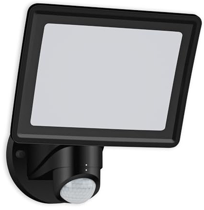 TELEFUNKEN - Led Wandleuchte Aussen, Wandlampe, Garten, Bewegungsmelder, Außenlampe Mit Bewegungsmelder, Neutralweißes Licht, 20 W, 2000 Lm, Schwarz