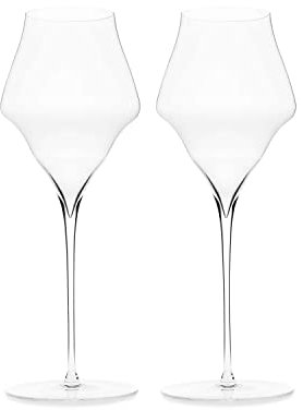 Josephinenhütte - JOSEPHINE No 4 - Copa de champán - Hecho a mano - Juego de 2