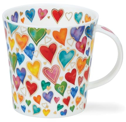 Dunoon Lomond Shape Tasse 0,32 l Dazzle (Herzen)