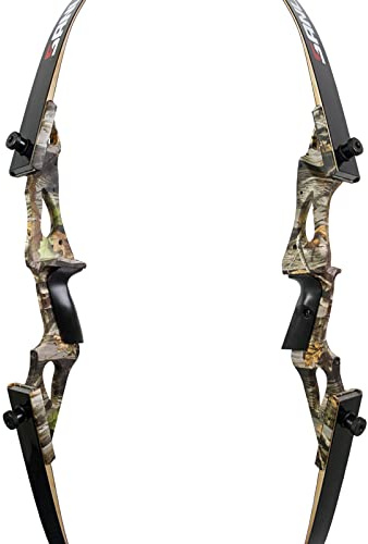 Drake Parrot - 58 Zoll - 30-60 lbs - Take Down Recurvebogen (30 lbs, Farbe: Muddy Vista Camo)