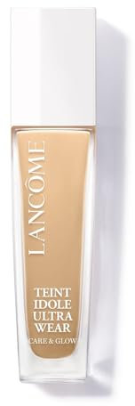 Lancôme Teint Idole Ultra Wear Care & Glow Foundation 240W, feuchtigkeitsspendende Foundation in Beige mit natürlichem Glow-Finish, bis zu 24h Halt, geeignet für alle Hauttypen, 30ml