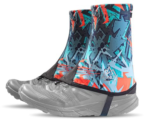 TRIWONDER Reflektierende Gamaschen, Trail Low Gaiters, Running Gamaschen mit UV-Schutz für Damen und Herren