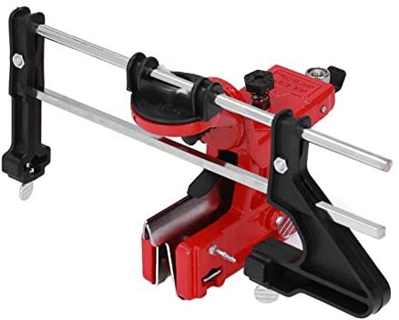 UPQRSG Affilatrice per Motosega, Attrezzo per Affilare Le Seghe a Catena per Limare con Precisione, Set di Strumenti per Affilare I Denti della Lama per Sega a Catena in Acciaio Regolabile, Kit Acc