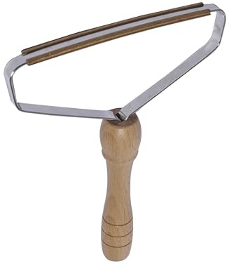 Portable Carpet Scraper and Lint Remover - Metal Lint Roller for Carpet and Clothes - Pet Hair Remover