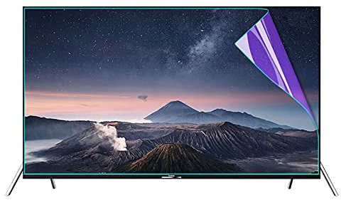 ROCKYMO Adecuado para LCD, LED, 4K OLED y QLED y pantalla curva, protector de pantalla de 27 a 75 pulgadas, filtro de luz azul, protector de pantalla de monitor de luz azul (75 inch 1645X930mm)