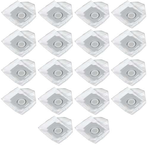 tooloflife 18 Stück Staubsaugerbeutel, Staubsauger Staubbeutel Ersatz, Filterbeutel Zubehör für iRobot i7, i7+, i8, i8+, i3, i3+, i6, i6+, s9