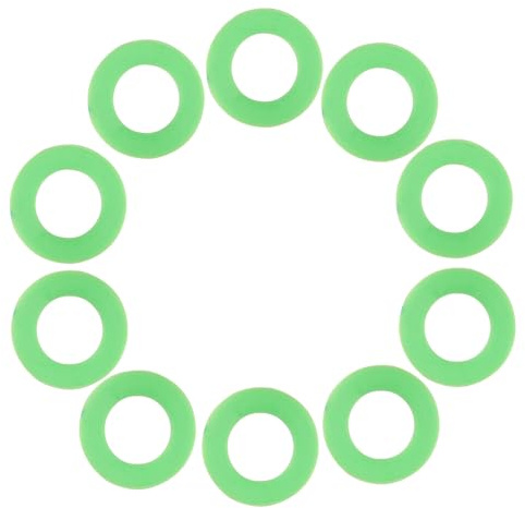 Mikinona Cinta para Pestañas de Pe Verde, 10 Rollos, Cómoda y Fácil de Retirar, Adecuado para Salón de Belleza y Uso en Casa