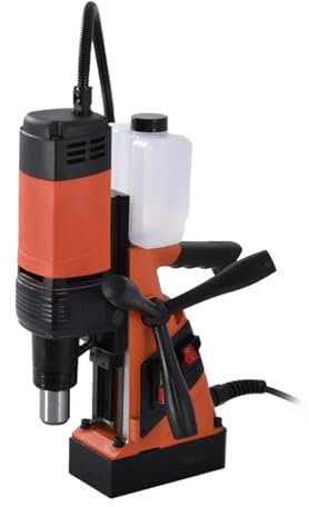 Automatic Magnetic Drilling and Tapping Machine DX-35 10-35MM Small Magnetic Base Drill 1100W DIY & Tools