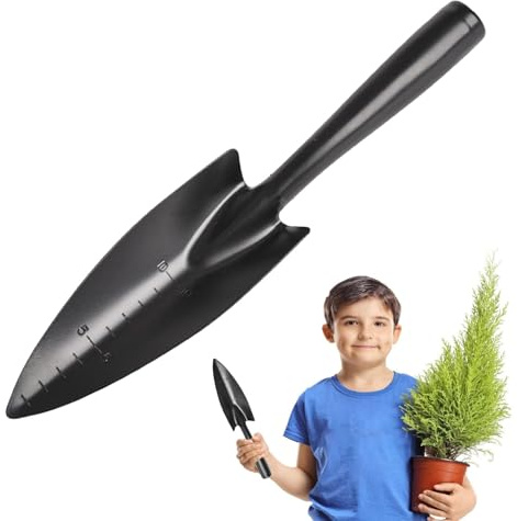 Pelle de jardinage - Pelle de jardin légère, avec poignée ergonomique, petits outils manuels de jardinage, la meilleure pelle à main