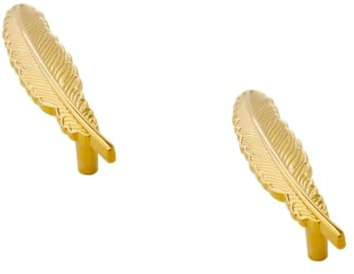 Housoutil 2stücke Kopieren Sie Die Schublade Griff Massivem Messing Elegantes Federdesign Einfacher Schrankgriff Für Küchenschränke Und Möbel Leicht Zu Installieren Und Langlebig