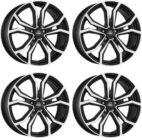 4x Dezent Felgen TV dark 7.0Jx19 ET47 5x108 kompatibel mit Volvo XC60
