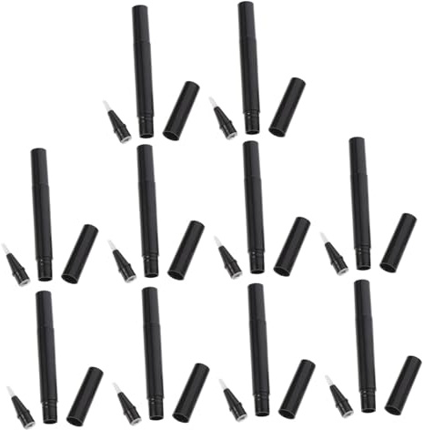 ERINGOGO Leere Nagellacköl Stifte 3ml Nachfüllbare Kosmetikbehälter für Nagelpflegeöl Ätherische Öle und Lipgloss Nagelhautölstift Manikürestift für Nagelkunst und Wimpernpflege