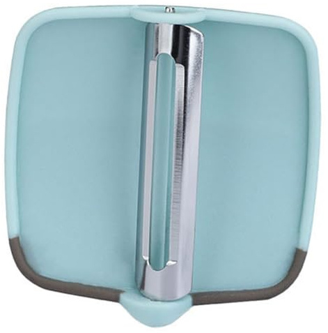 ROMISBABA Pelapatate a Dito in Acciaio Resistente per Cucina, Sbucciapatate per Frutta e Verdura Impugnatura Comoda, Strumento per Pelare Aglio e Patate in Uso Domestico