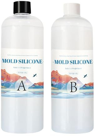Kit per , Silicone liquido per di sapone, Produttore di per colata di resina, gesso, , argilla, fai da te rapporto di miscelazione 1:1
