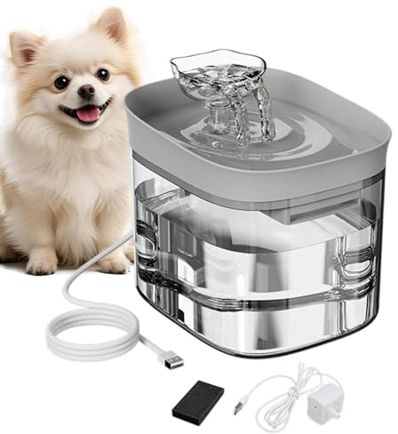Fuente para Gatos Bebedero Felino de 1,8 L