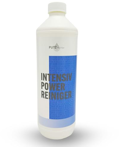 PUTZMUNTER Intensiv Power-Reiniger 1000ml mit Sprühkopf, Fettlöser, Backofenreiniger, Kaminscheibenreiniger, Grillreiniger