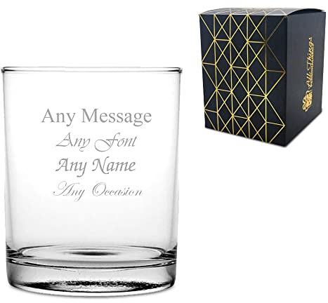 Personalised Engraved 280ml Classic Tumbler, Gift Boxed, Perfect for Any Occasion