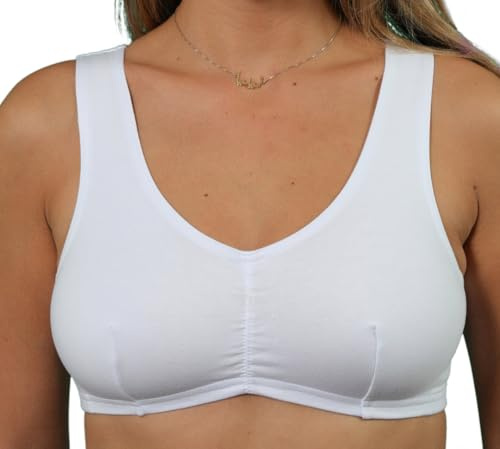 Gemm Womens Comfort Soft Cotton Pull On Stretch Lycra Sleep Yoga Plus Size Bra UK