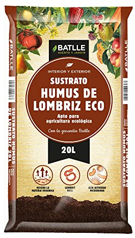 Sustrato Humus de Lombriz 20L