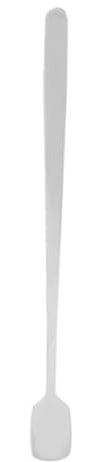Cuillère à Mélange à Long Manche en Acier Inoxydable, Antirouille, pour café, thé, Bougies de Cire, 2 Types (Cuillère tête carrée 17CM)