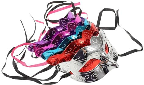 Holibanna Schmetterlingstanz-thema Halbgesichtsmasken-set Karneval Cosplay Halloween Maskenpaket