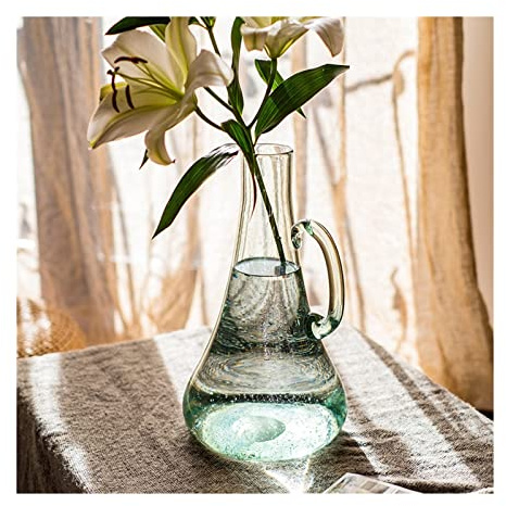 vases Vases en Verre Classiques, Pots de Fleurs, récipients de Culture d'eau, Bulles Transparentes, Arrangements Floraux de Salon Faits à la Main vases pour Fleurs