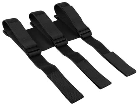 NUOBESTY Support Extincteur Réglable Polyester Oxford Fixation Sécurisée et Solide pour Voiture Sangle Ajustable Anti-Chute Accessoire de Sécurité Noir
