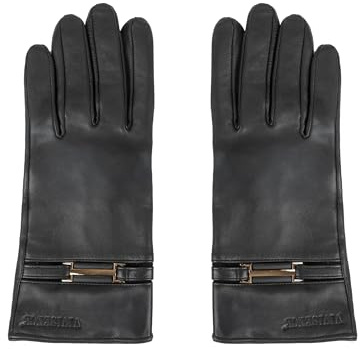 VIVISENCE Damen Lederhandschuhe Winter Weiches Echtleder Mit Wollfutter Warm