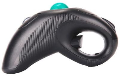 MOLUCKFU Souris Noire Boule à 4 2, Commande Ghz sans USB, 1000 Fil Dpi | Commande au Pouce, 5 Boutons, Plastique, Portable, Design hors Table, pour Ordinateur Portable