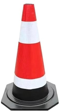 Straßenverkehrsmarken, Reflektierende Verkehrskegel, 5er-Pack, Verschiedene Größen(Small)