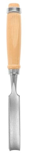 POPETPOP Scalpello Semicerchio per Intaglio del Legno 18mm, Scalpello da Falegname Lucidato per Legni Duri e Teneri, Utensile Manuale per Progetti di Scultura e Lavorazione Artigianale