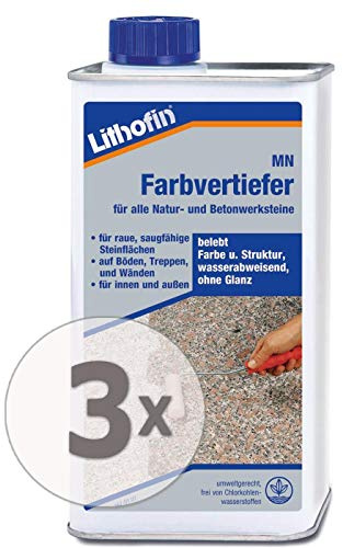 Lithofin MN Farbvertiefer 3 l - macht wasser & schmutzabweisend - lösemittelhaltig