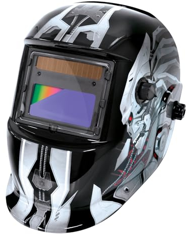 GYS – Schweißhelm LCD VENUS – Farbton 9/13 – TRUE COLOR Technologie – Iron