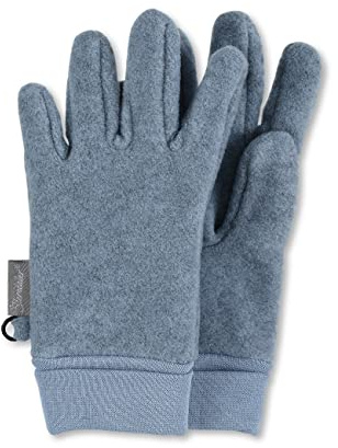 Sterntaler Unisex fingerhandske med kardborreband handskar (1-pack), blå, 6
