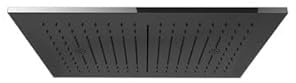 Gessi Afilo, Verkleidung (Cover) der Kopfbrause 300x500 mm Strahlart Regen/Schwall/Nebel, 57010, Farbe: Edelstahl matt gebürstet
