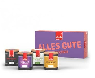 Hartkorn Danke Gewürzbox 4-teilig