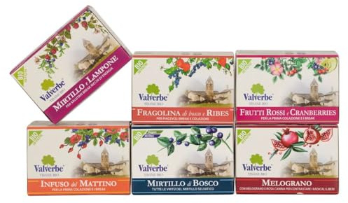 Kit Valverbe Frutta All Day 6 tisane da 20 filtri cad