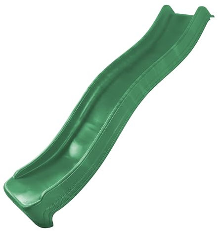 AXI Sky220 Toboggan à Eau en Vert - 220 cm | Élément complémentaire pour Aire de Jeux/Maison de Jeu Enfant | Toboggan pour Hauteur de Estrade 120 cm