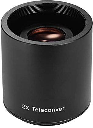 canon 2x teleconverter HUIOP 2X Teleconverter Lens Manual Focus Converter Lens for 650-1300mm 500mm 420-800mm Camera T-mount Lenses
