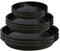Eteamcan Lot de 9 soucoupes rondes pour pots de fleurs - Pour intérieur et extérieur - 21 cm/18 cm/14 cm