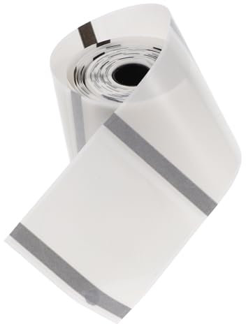 GRIRIW Selbstklebende Etiketten Für Drucker Thermopapierrolle 50 X 50 Mm Kreis 140 Etiketten Ideal Zum Beschriften