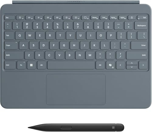 Clavier Microsoft Surface Pro 12'' avec Stylet Surface Slim Pen | Océan