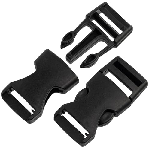 Aerzetix - Fibbie clip a sgancio rapido per zaino tracolla cinghia decorazione | in plastica