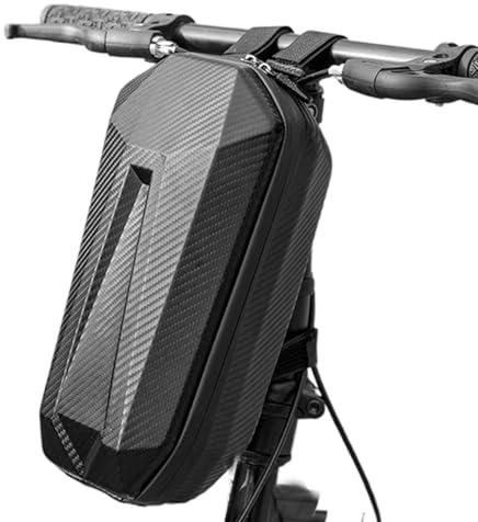 Yplkm Bolsa de Almacenamiento para Scooter | Funda para Manillar De Bicicleta,Bolsa Ajustable para Manillar de Scooter Eléctrico 4L para Camping, Montaña, Moto de Cross y Viaje