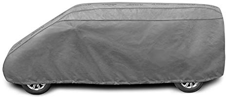 Universal Auto Abdeckung Vollgarage Autoplane, L480 Van, Größe 470-490 Zentimeter, Wetterfest, UV-beständig