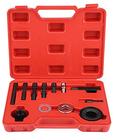 Tbest riemenscheiben abzieher, Pulley abzieher,Riemenscheiben-Abzieher und Installations-Kit, 12-teiliges Riemenscheiben-Abzieher-Installations-Set für GM