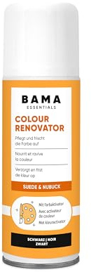 Bama Schuhpflege Colour Renovator – frischt Farben auf und pflegt Wildleder & Nubukleder, Lederpflege geeignet für alle Farben - 250 ml