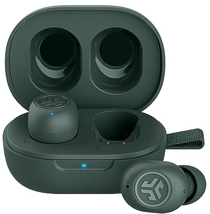 JLab JBuds Mini True Wireless Bluetooth Earbuds + Charging Case, Sage, IP55 Sweat and Dust Proof, Bluetooth Multipoint, Be Aware Audio, 3 EQ Sound Settings, Crystal Clear Calls